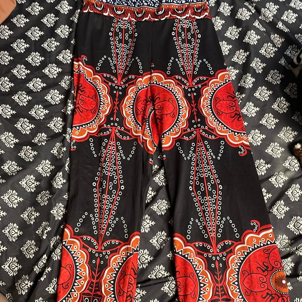 Patterned Pants